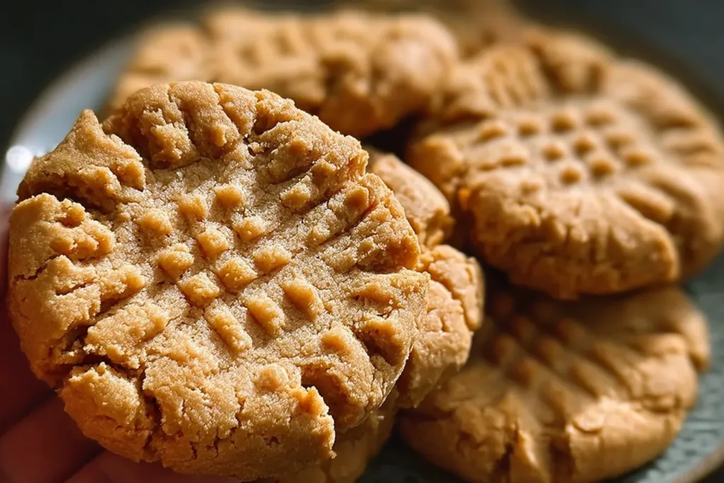 Keto Peanut Butter Cookies Ready to Enjoy