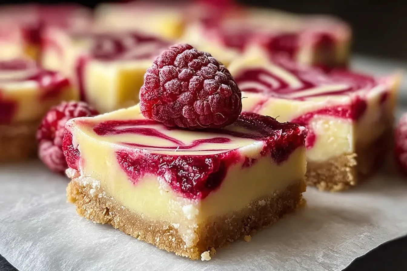 Lemon Raspberry Swirl Bars: Discover a Tasty Delight!