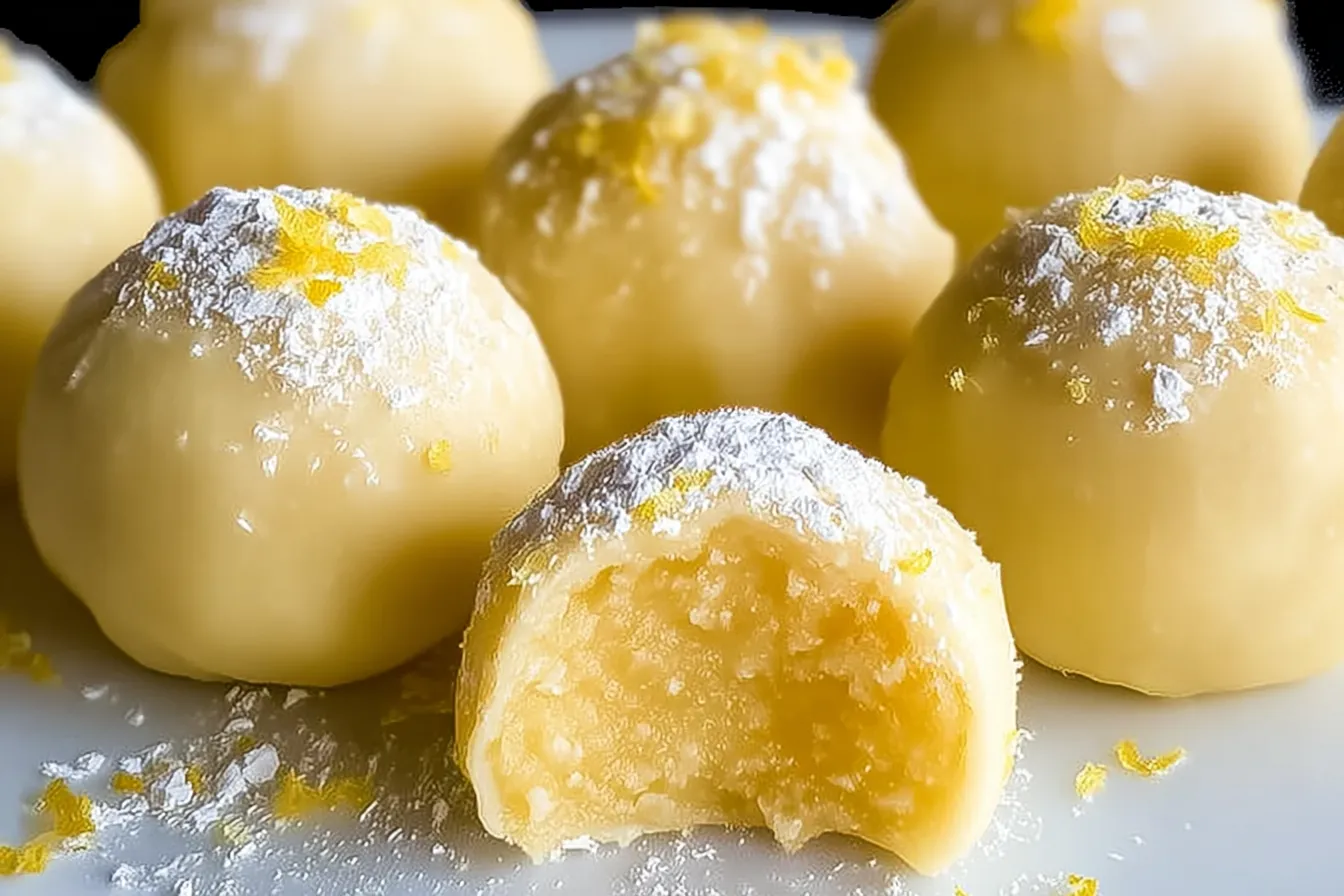 Lemon Truffles 