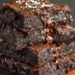 Low Calorie Greek Yogurt Brownies Freshly Baked