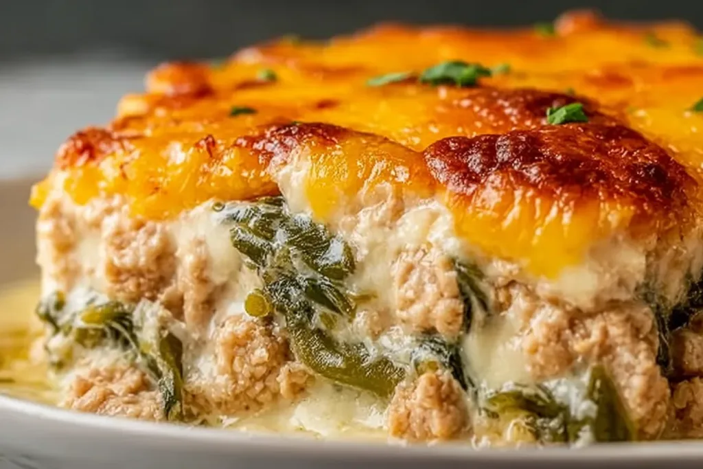Low Carb High Protein Turkey Casserole Freshly Baked