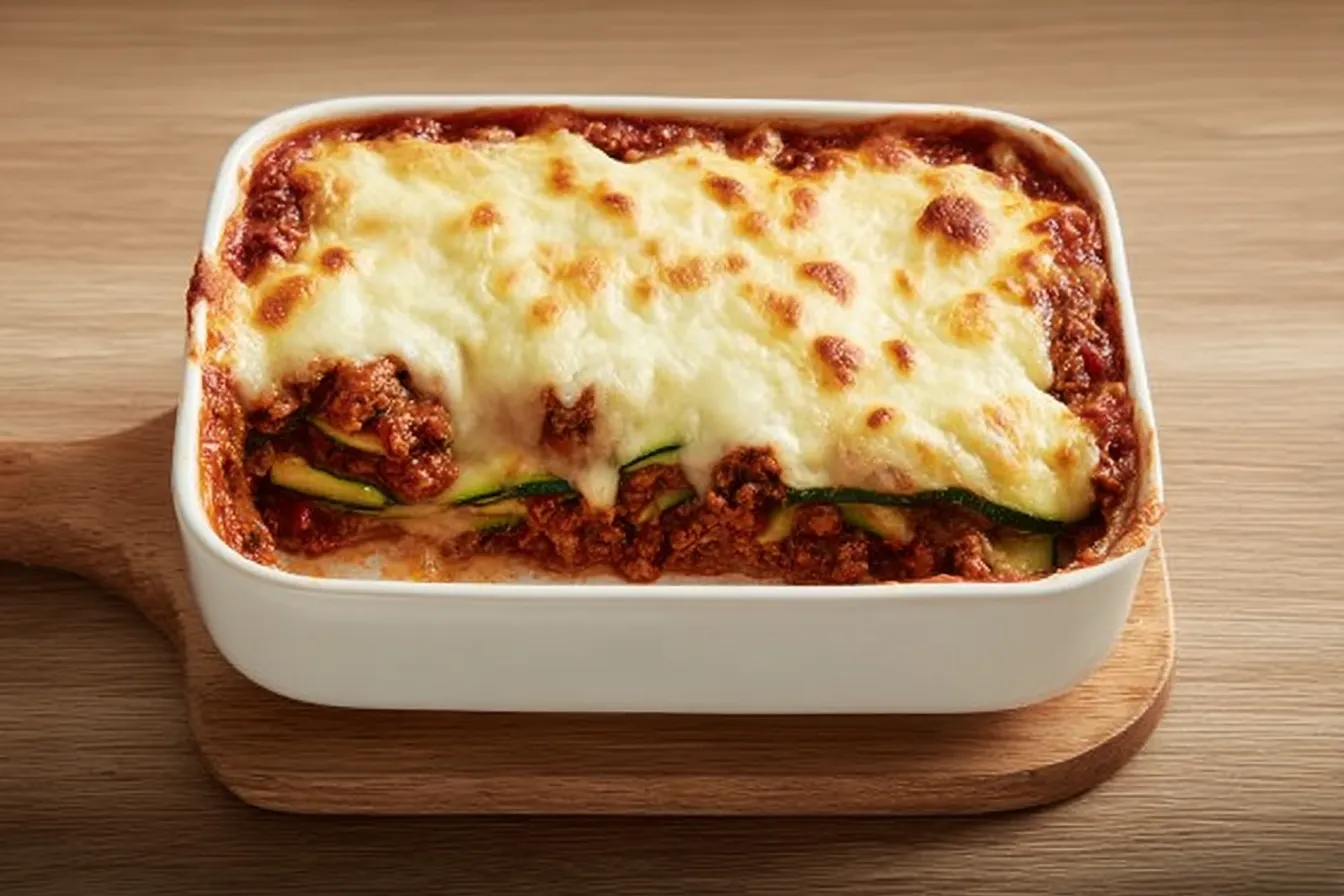 Low-Carb Zucchini Lasagna – Easy 50 Minute Gluten-Free Dinner