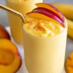 Delicious Mango Smoothie in a Glass