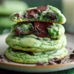 Mint Chocolate Chip Cookies - Perfectly Soft and Chewy
