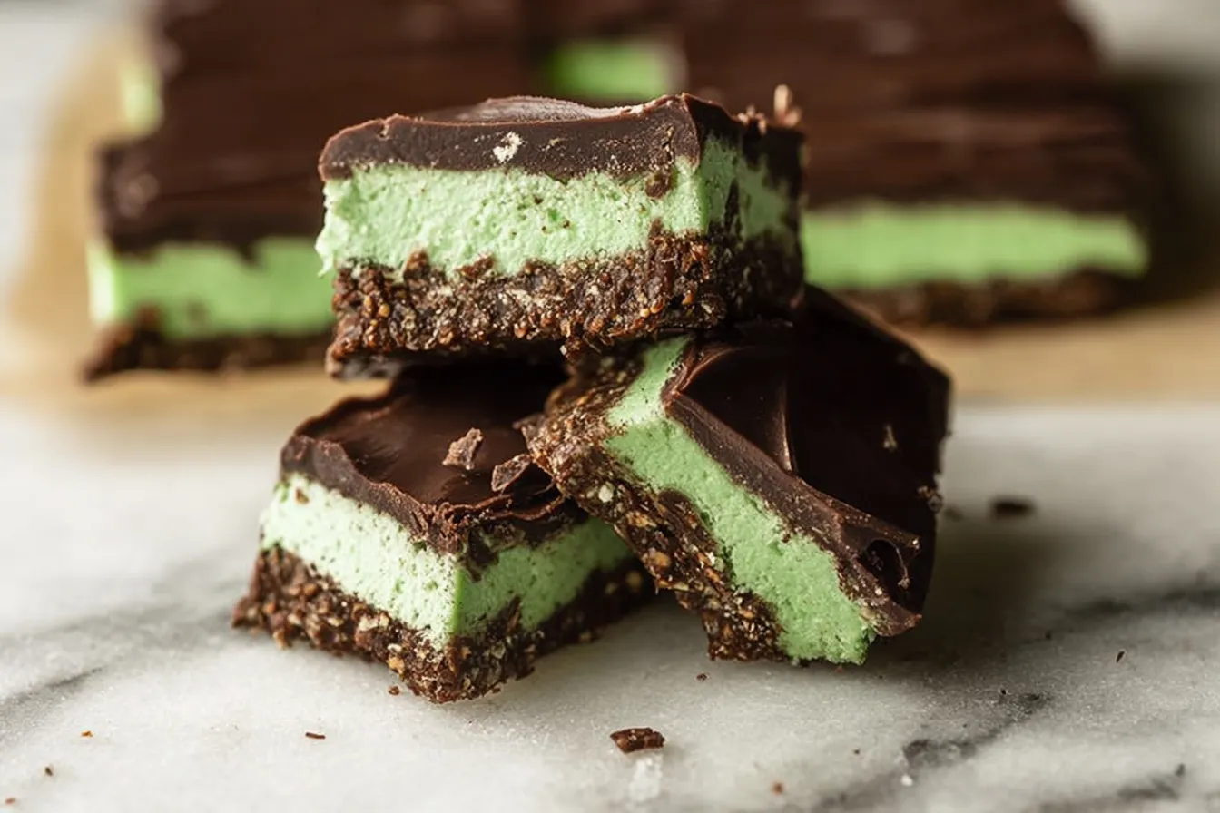No Bake Mint Chocolate Bars: Irresistibly Delicious Treat! 5 No Bake Mint Chocolate Bars