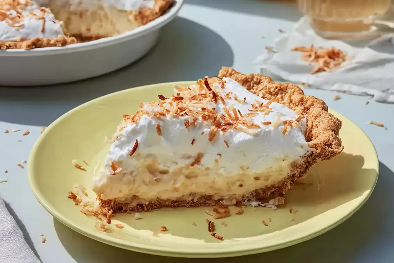 Old-Fashioned Coconut Cream Pie
