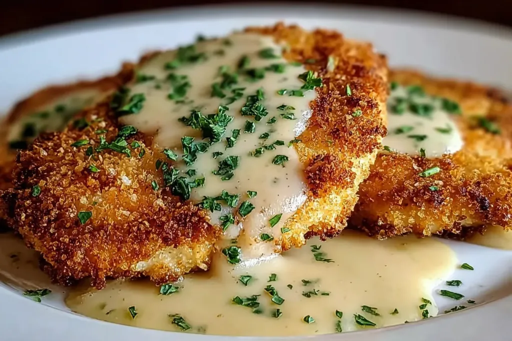 Parmesan Crusted Chicken with Creamy Garlic Sauce Delight Recipe 7 Parmesan Crusted Chicken with Creamy Garlic Sauce Delight - Try This Now!