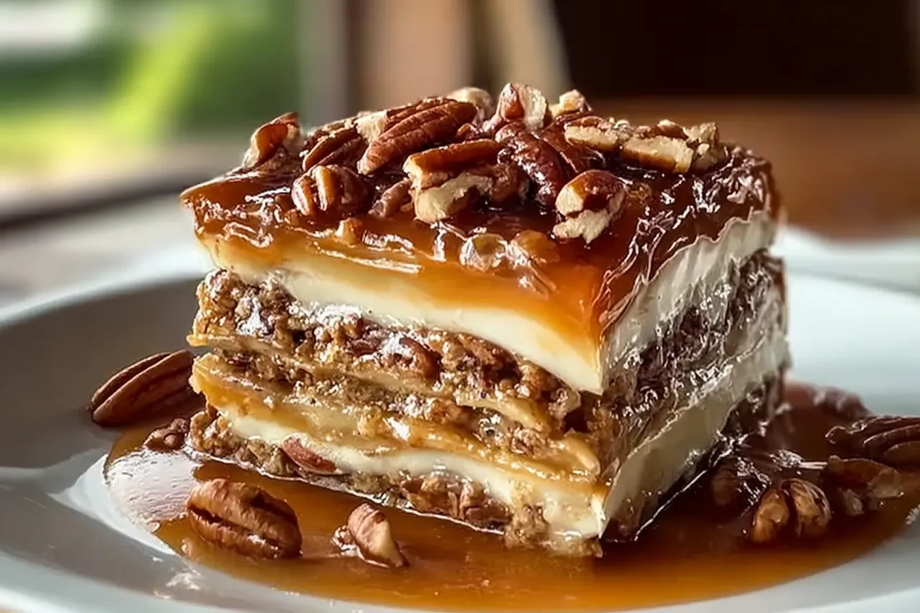 Pecan Pie Lasagna