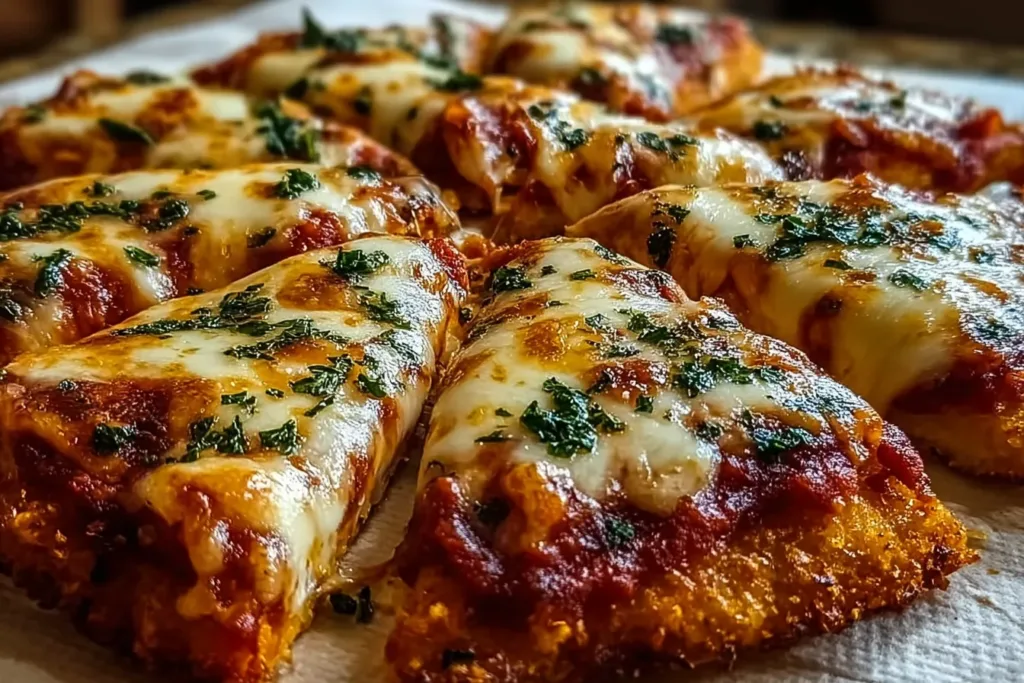 High-Protein Chicken Crust Pizza Slice