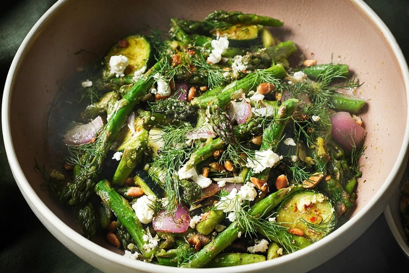 Sautéed Spring Vegetable Salad: A Fresh Delight for All 4 Sautéed Spring Vegetable Salad