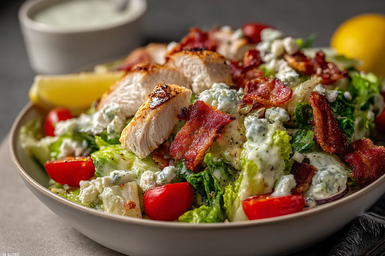 Savory BLT Chicken Salad | Healthy Salad Recipe