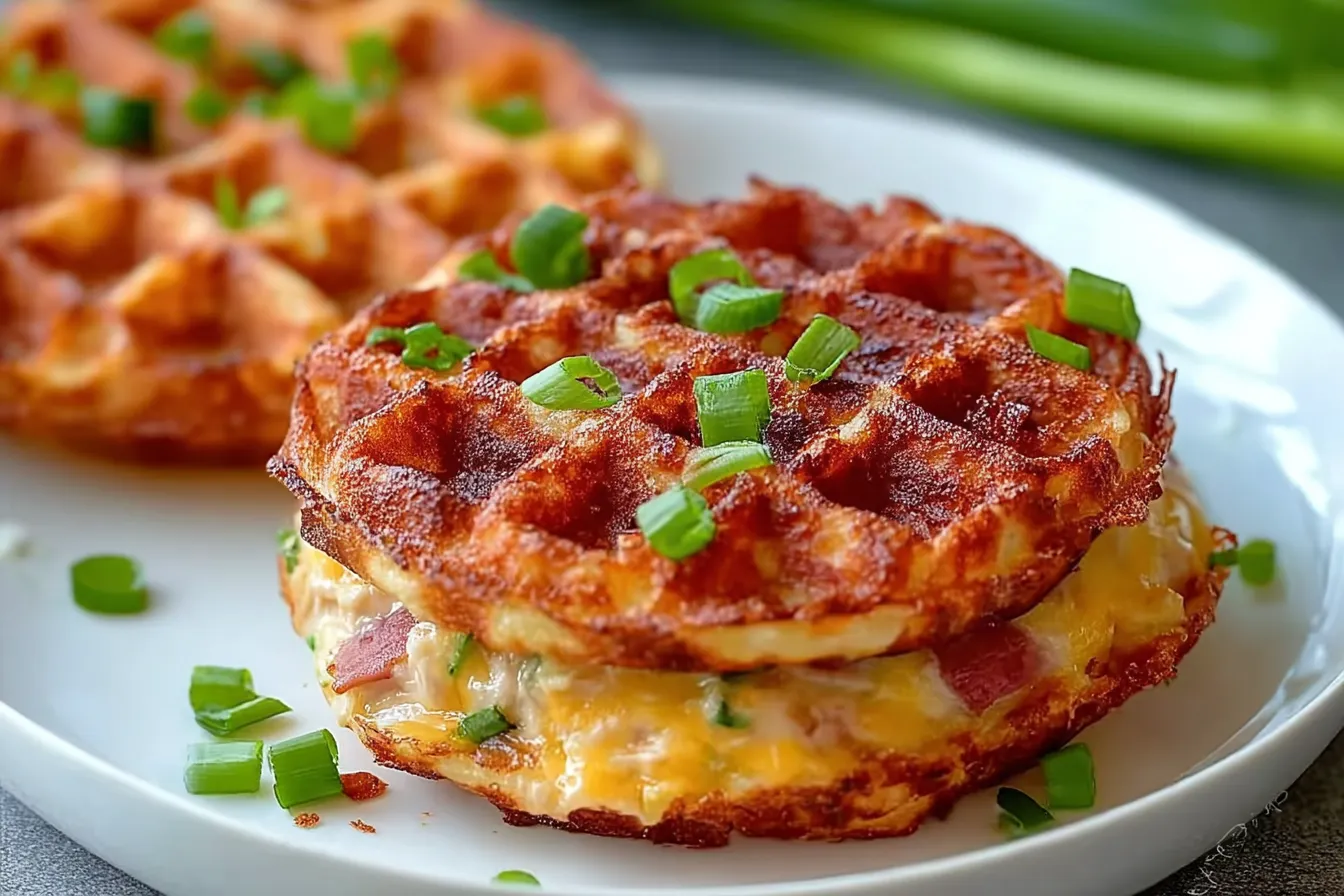 Savory Tuna Melt Chaffle