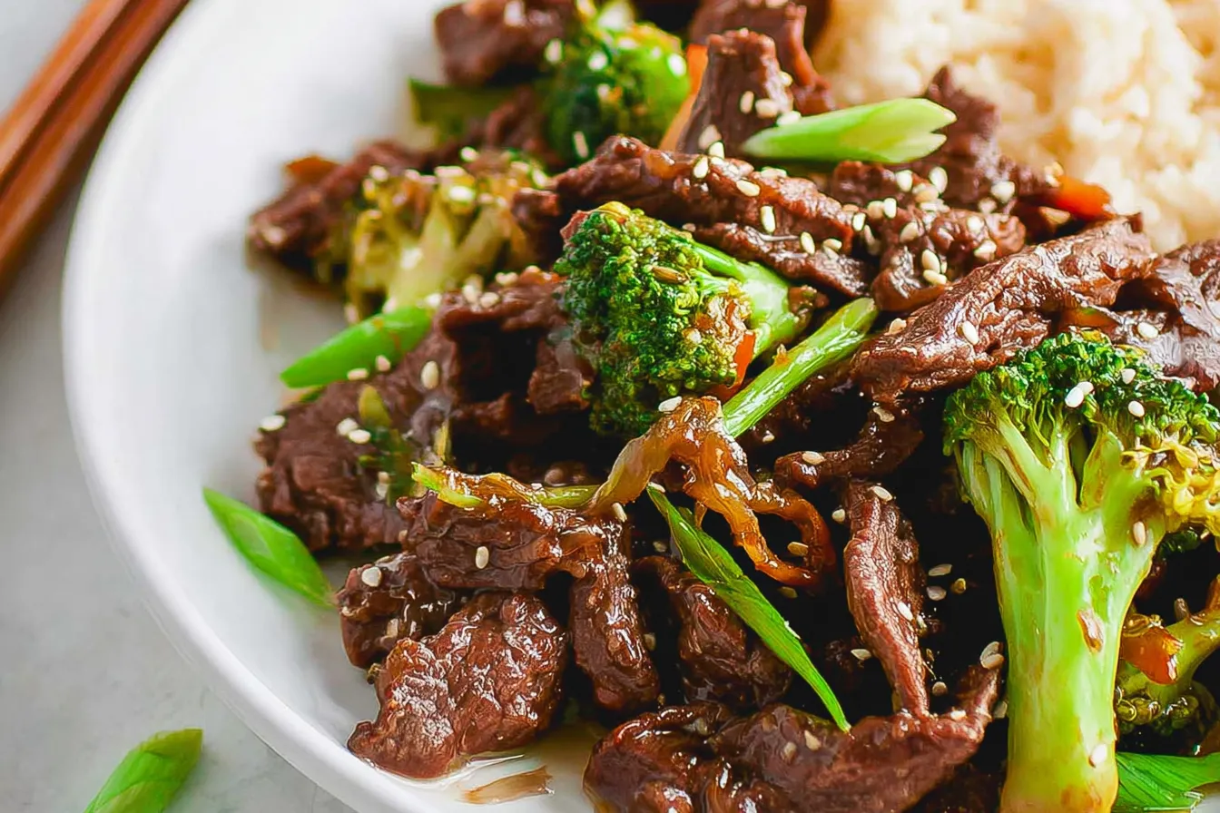 Shaved Beef Stir Fry 
