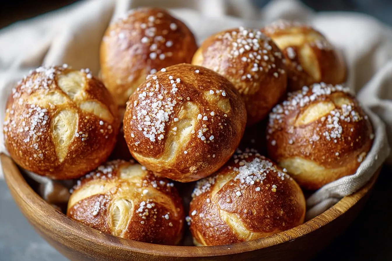 Sourdough Discard Pretzel Bites 