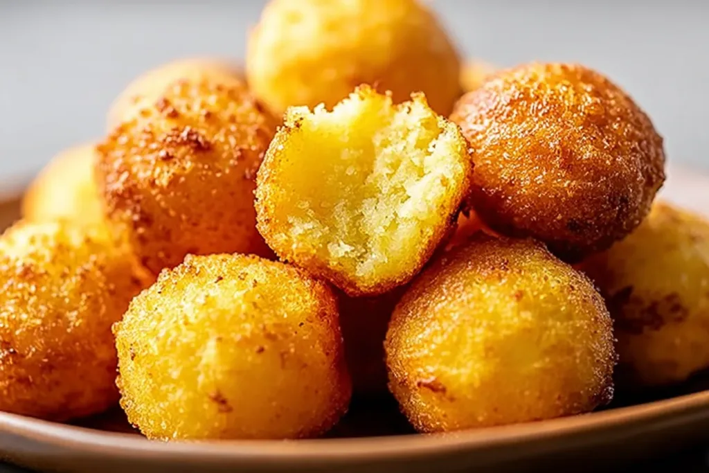 Southern-Style Honey Butter Cornbread Poppers Freshly Baked