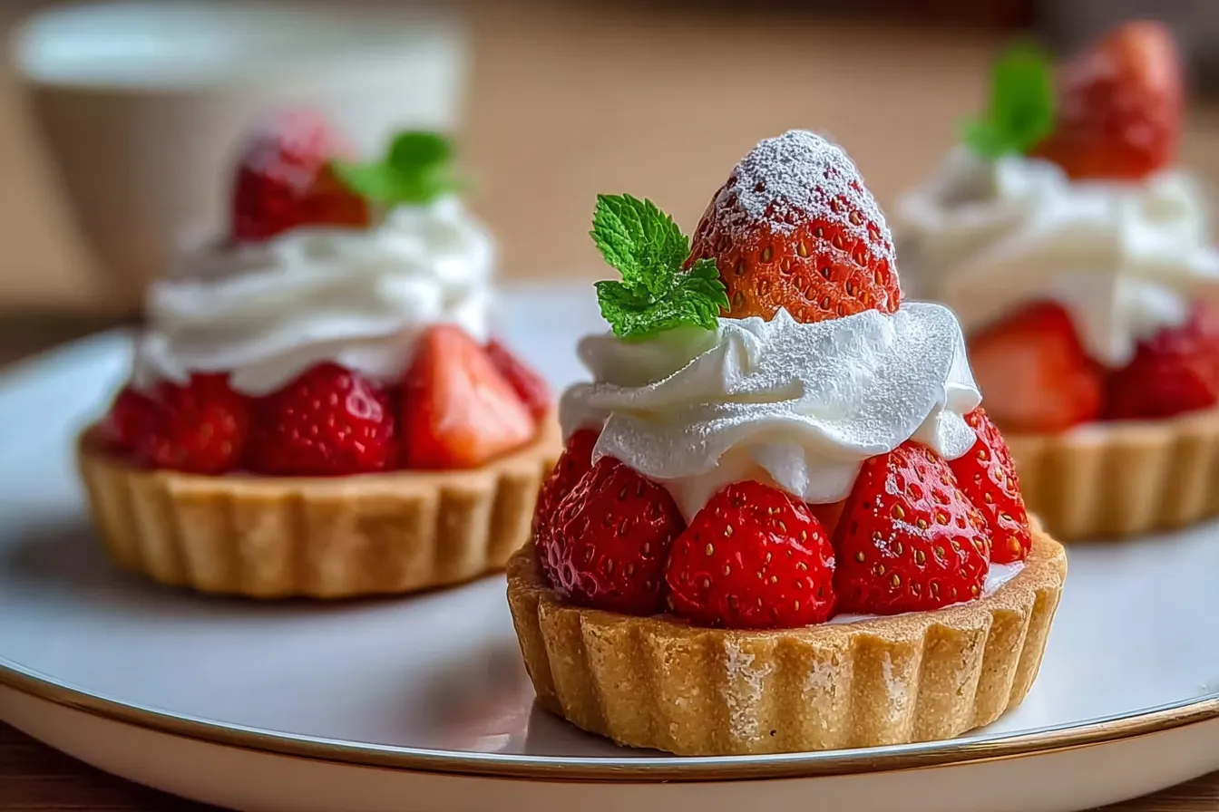 Spring Desserts: Mini Strawberry Tarts in 5 Steps 5 Spring Desserts: Mini Strawberry Tarts in 5 Steps