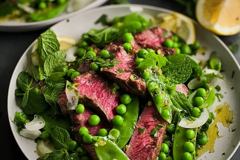 Spring Pea Salad with Lemony Mint Vinaigrette: Try This Now!