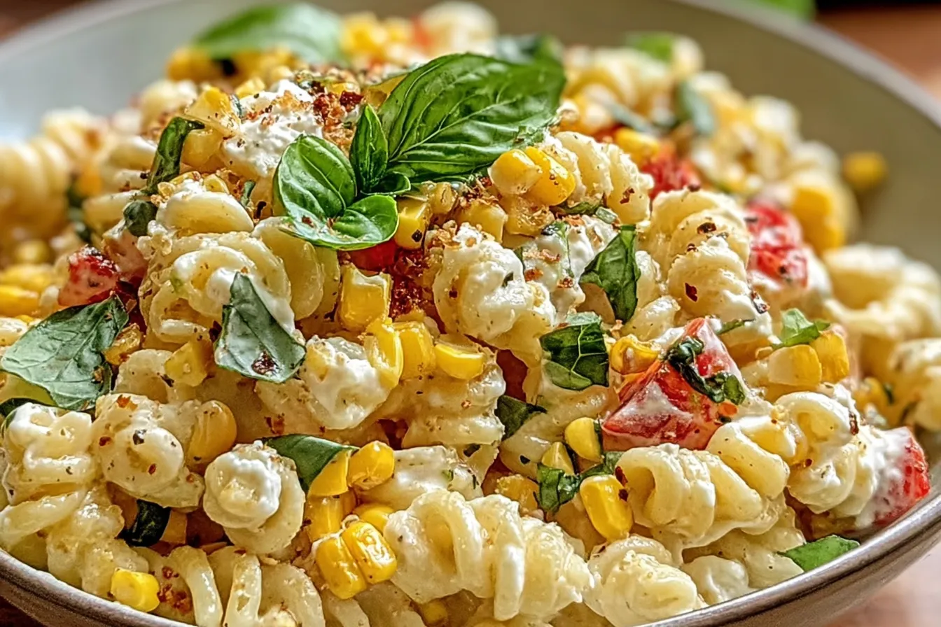 Street Corn Pasta Salad – Fresh, Healthy, and Flavorful Cold Pasta Recipe