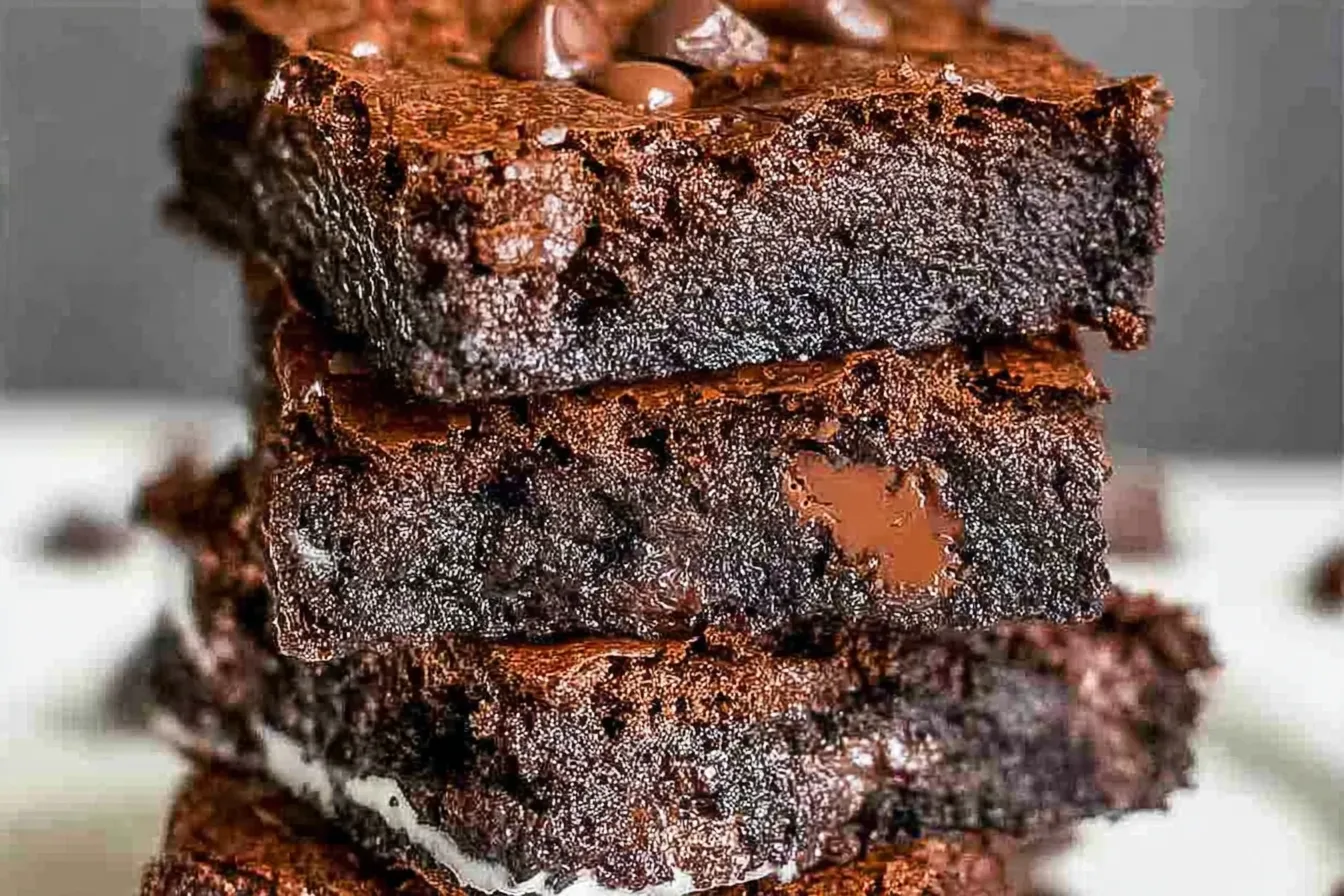 Tasty Zero Sugar Brownies with Greek Yogurt