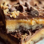 Deliciously Chewy Cake Mix Toffee Bars