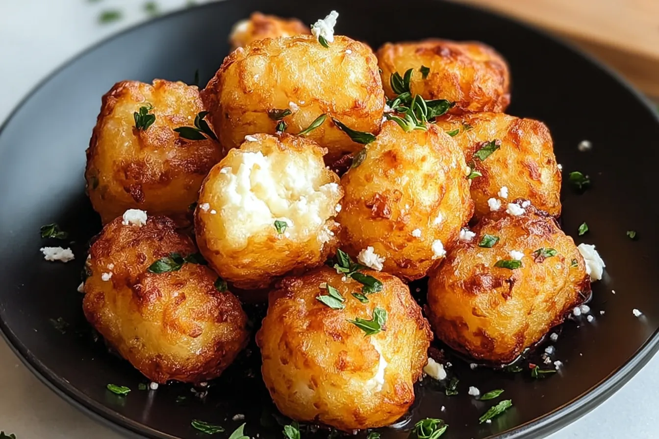 Two Ingredient Cottage Cheese Tots