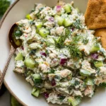 Tzatziki Chicken Salad Plated Fresh