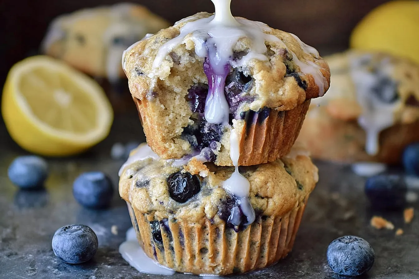 Vegan Blueberry Muffins | Gluten-Free & Easy - Elavegan 4 Vegan Blueberry Muffins | Gluten-Free & Easy - Elavegan