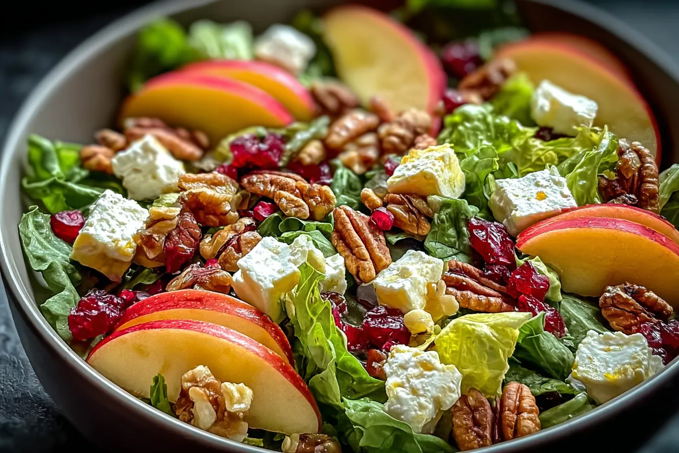 Vibrant Honeycrisp Apple Feta Salad for Cozy Fall Days 