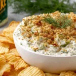 Viral Grillo’s Fried Pickle Dip in a Bowl