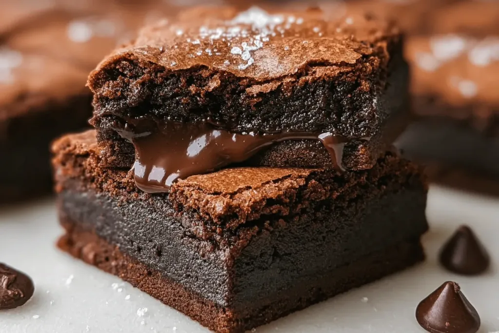 Zero-Sugar Greek Yogurt Brownies Ready for Seconds