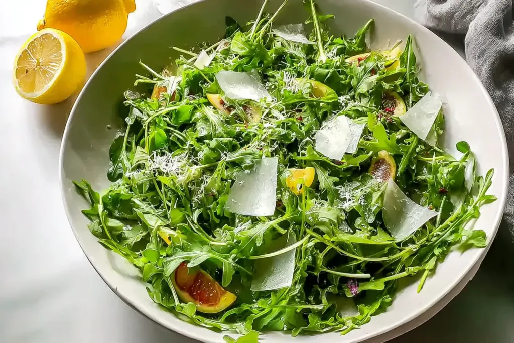 Vibrant Zesty Easter Arugula Salad