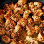 Delicious 15-Minute Garlic Butter Chicken Bites in a Pan