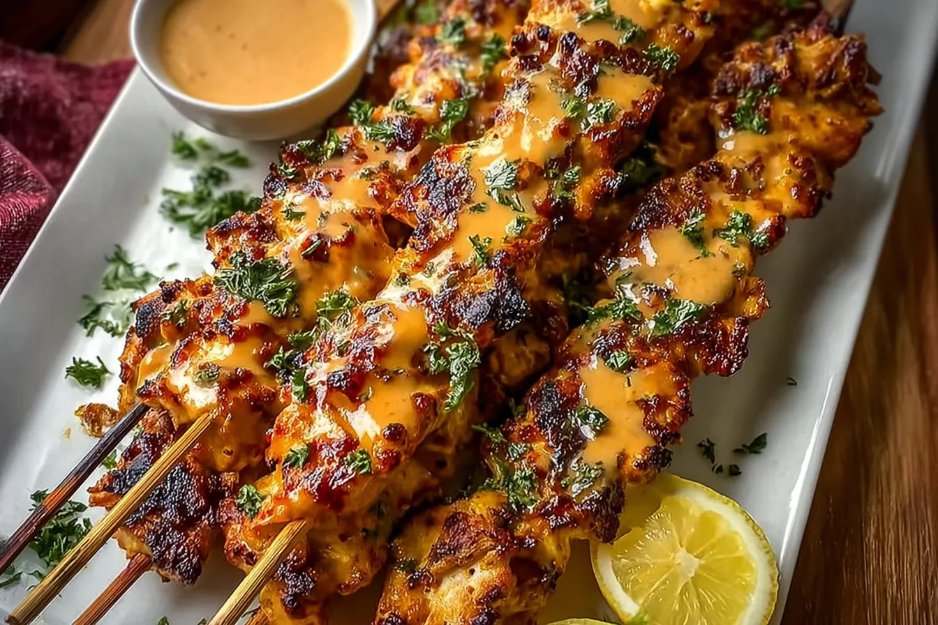 30-Minute Bang Bang Chicken Skewers: A Delicious Delight! 4 30-Minute Bang Bang Chicken Skewers