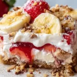 Banana Split Dump Cake Freshly Baked