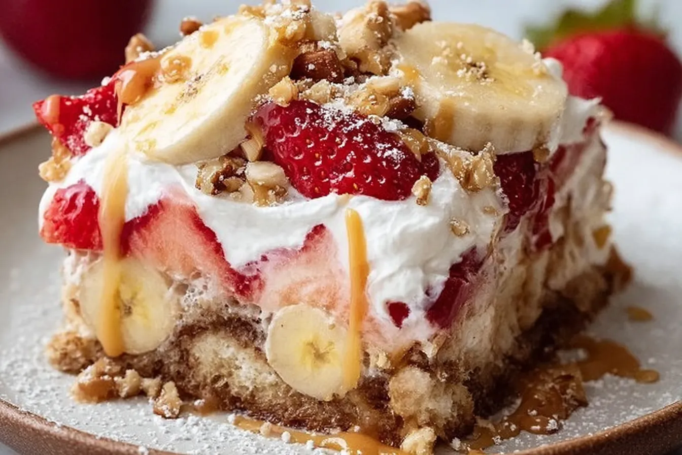 Banana Split Dump Cake Recipe