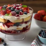 Delicious Berry Trifle Ready to Serve