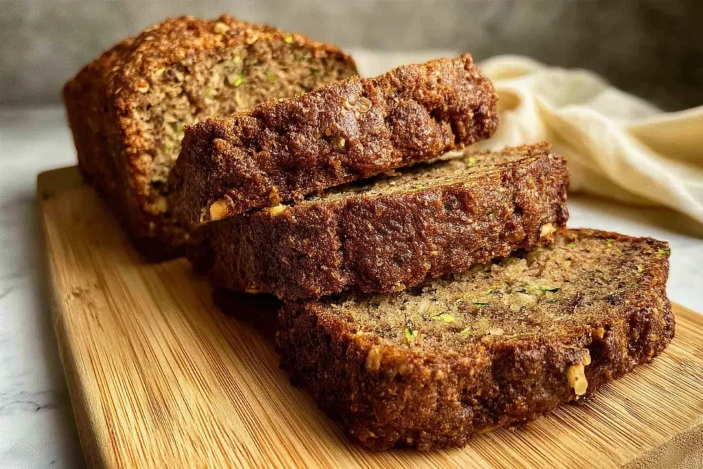 Best Zucchini Bread Freshly Baked Loaf