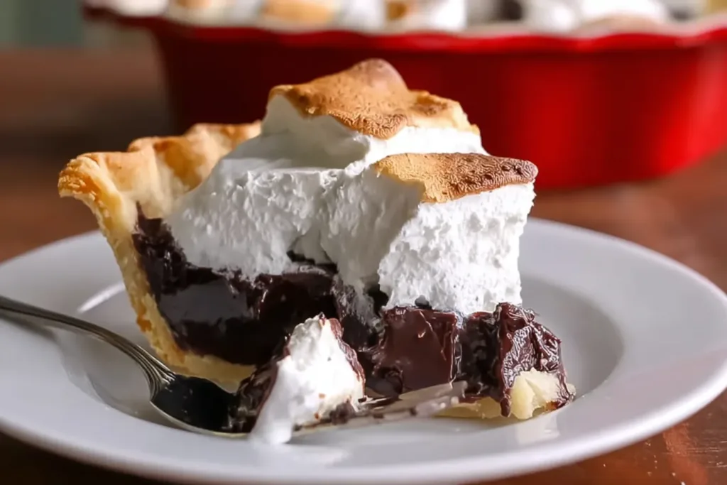 Bev's Chocolate Pie - A Slice of Heaven