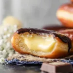 Decadent Boston Cream Donuts with Chocolate Glaze