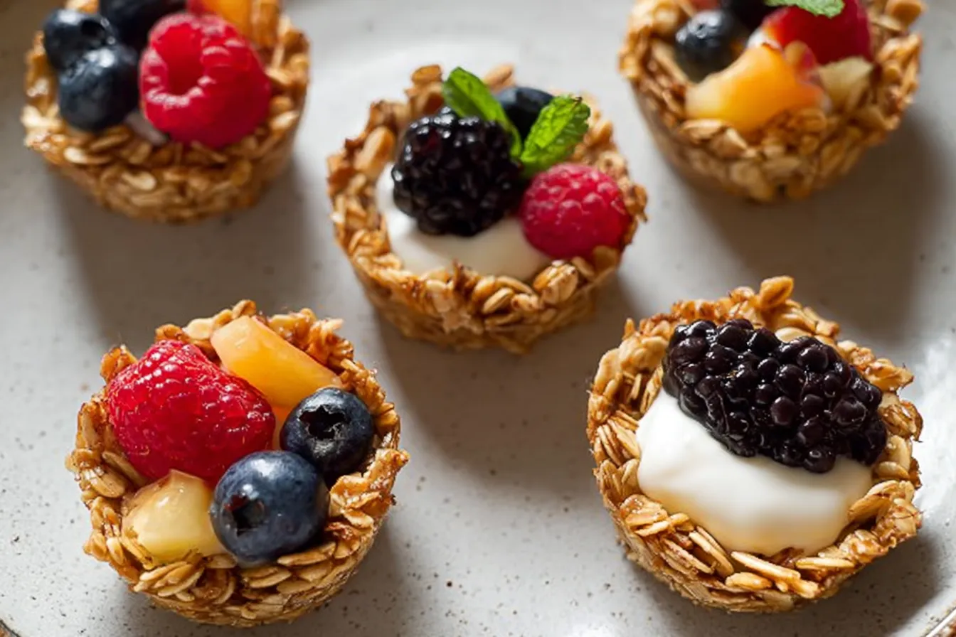 Breakfast Granola Cups