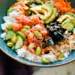 California Roll Sushi Bowls Ready to Serve
