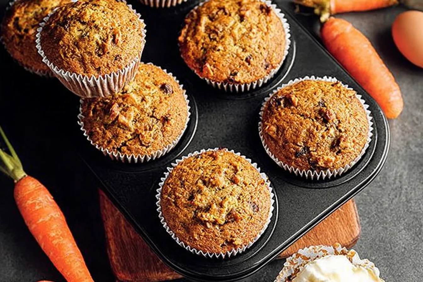 Carrot Cake Muffins