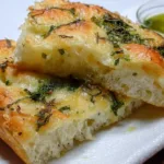 Delicious Cheese & Herb Focaccia