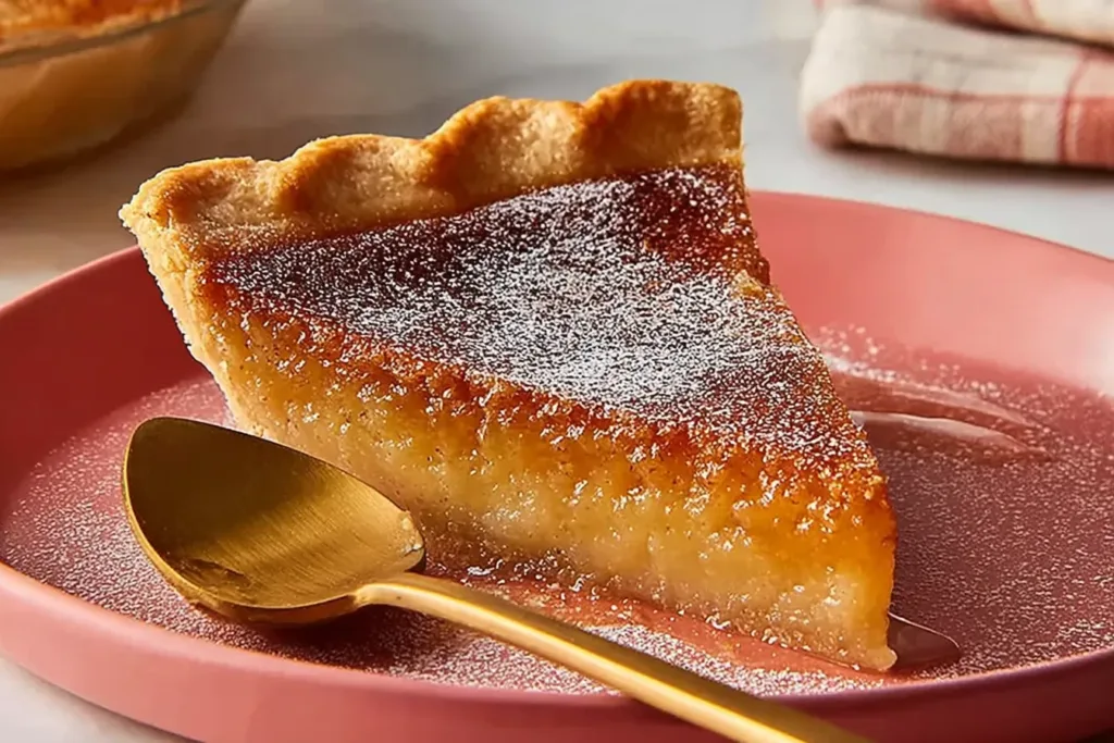 Delicious Chess Pie Freshly Baked