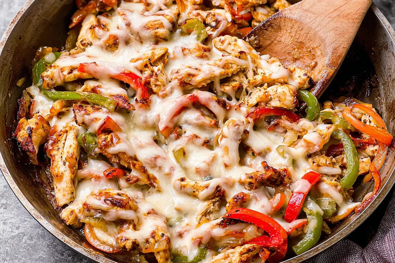 Chicken Cheesesteak Skillet