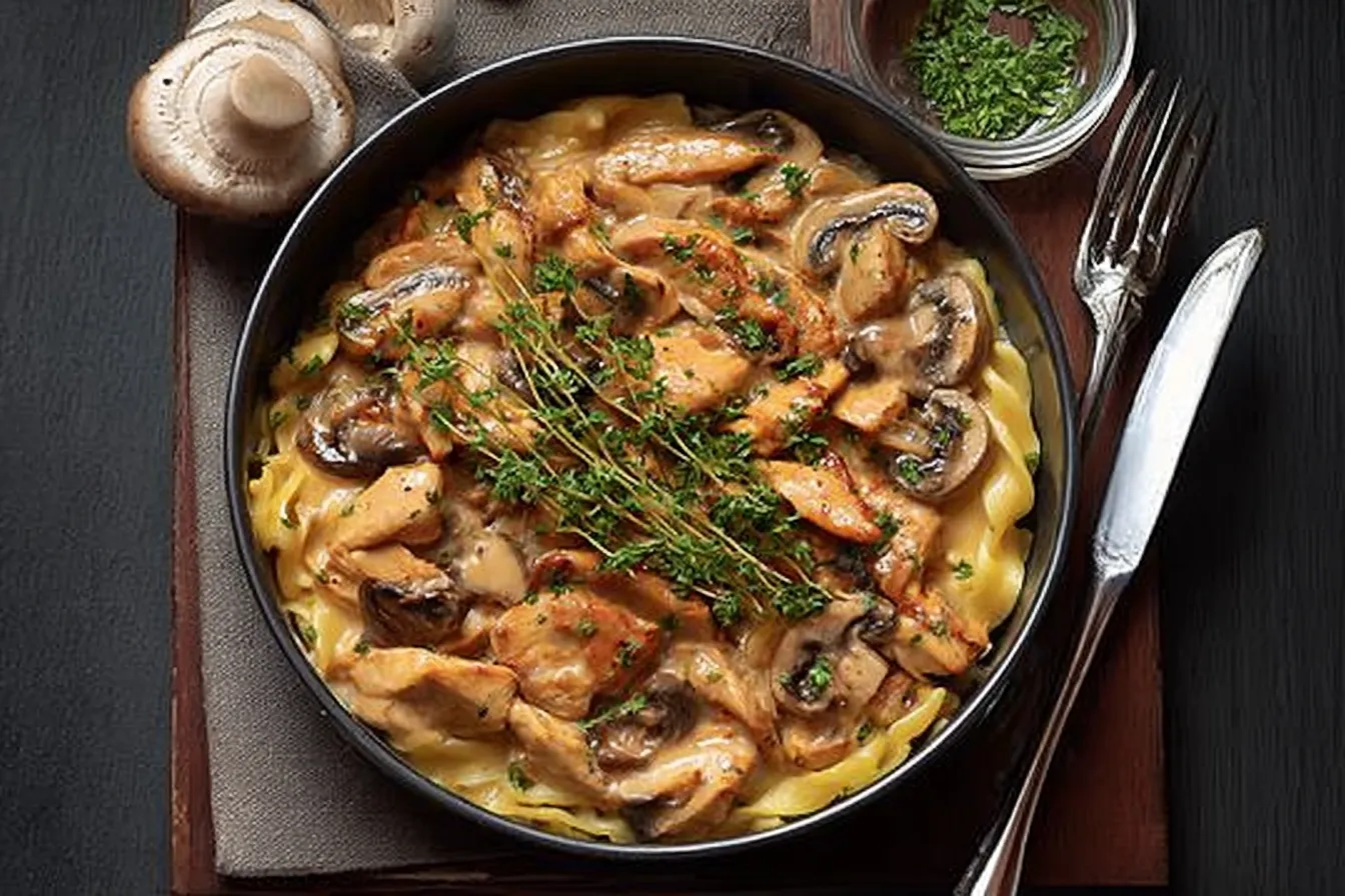 Chicken Stroganoff 