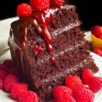 Chocolate Raspberry Cake {With Cake Mix} – A Slice of Heaven