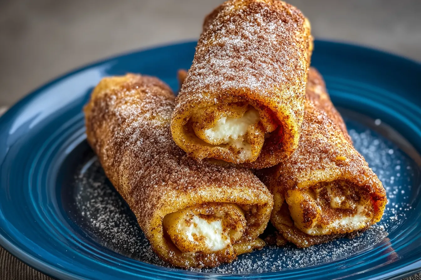 Cinnamon Sugar French Toast Roll-Ups