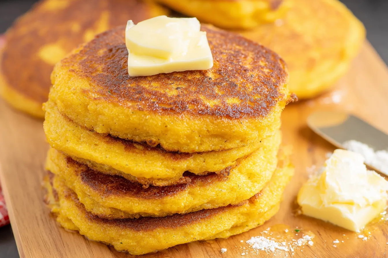Classic Fried Cornbread Cakes