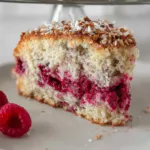 Coconut and Raspberry Cake – Diabetic Friendly Dessert